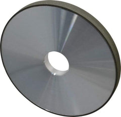 Made in USA - 6" Diam x 1-1/4" Hole x 1/2" Thick, N Hardness, 100 Grit Surface Grinding Wheel - Diamond, Type 1A1, Fine Grade - USA Tool & Supply