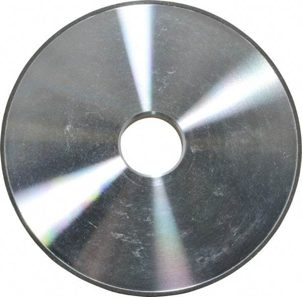 Made in USA - 6" Diam x 1-1/4" Hole x 1/2" Thick, N Hardness, 150 Grit Surface Grinding Wheel - Diamond, Type 1A1, Very Fine Grade - USA Tool & Supply
