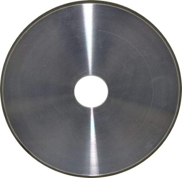 Made in USA - 7" Diam x 1-1/4" Hole x 1/4" Thick, N Hardness, 100 Grit Surface Grinding Wheel - Diamond, Type 1A1, Fine Grade - USA Tool & Supply
