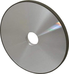 Made in USA - 7" Diam x 1-1/4" Hole x 3/8" Thick, N Hardness, 150 Grit Surface Grinding Wheel - Diamond, Type 1A1, Very Fine Grade - USA Tool & Supply