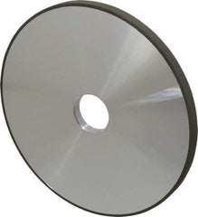 Made in USA - 7" Diam x 1-1/4" Hole x 3/8" Thick, N Hardness, 220 Grit Surface Grinding Wheel - Diamond, Type 1A1, Very Fine Grade - USA Tool & Supply