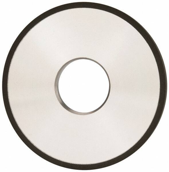 Made in USA - 4" Diam x 1-1/4" Hole x 1/4" Thick, N Hardness, 220 Grit Surface Grinding Wheel - Diamond, Type 1A1, Very Fine Grade - USA Tool & Supply