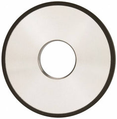 Made in USA - 4" Diam x 1-1/4" Hole x 1/4" Thick, N Hardness, 220 Grit Surface Grinding Wheel - Diamond, Type 1A1, Very Fine Grade - USA Tool & Supply
