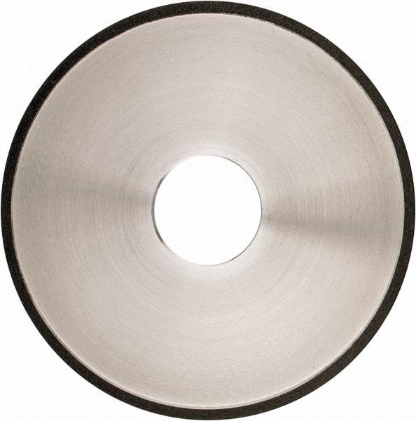 Made in USA - 5" Diam x 1-1/4" Hole x 1/8" Thick, N Hardness, 100 Grit Surface Grinding Wheel - Diamond, Type 1A1, Fine Grade - USA Tool & Supply