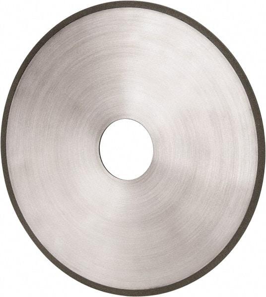 Made in USA - 6" Diam x 1-1/4" Hole x 1/16" Thick, N Hardness, 100 Grit Surface Grinding Wheel - Diamond, Type 1A1, Fine Grade - USA Tool & Supply