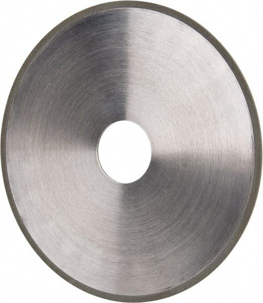 Made in USA - 6" Diam x 1-1/4" Hole x 1/16" Thick, N Hardness, 220 Grit Surface Grinding Wheel - Diamond, Type 1A1, Very Fine Grade - USA Tool & Supply