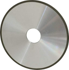 Made in USA - 6" Diam x 1-1/4" Hole x 1/8" Thick, N Hardness, 150 Grit Surface Grinding Wheel - Diamond, Type 1A1, Very Fine Grade - USA Tool & Supply