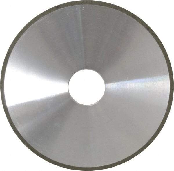 Made in USA - 6" Diam x 1-1/4" Hole x 1/8" Thick, N Hardness, 220 Grit Surface Grinding Wheel - Diamond, Type 1A1, Very Fine Grade - USA Tool & Supply