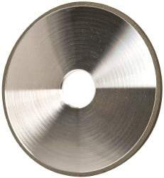 Made in USA - 6" Diam x 1-1/4" Hole x 1/4" Thick, N Hardness, 150 Grit Surface Grinding Wheel - Diamond, Type 1A1, Very Fine Grade - USA Tool & Supply