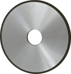 Made in USA - 6" Diam x 1-1/4" Hole x 1/4" Thick, N Hardness, 220 Grit Surface Grinding Wheel - Diamond, Type 1A1, Very Fine Grade - USA Tool & Supply