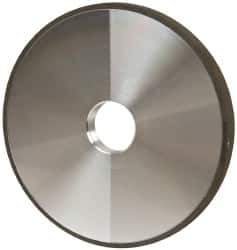 Made in USA - 6" Diam x 1-1/4" Hole x 1/2" Thick, N Hardness, 100 Grit Surface Grinding Wheel - Diamond, Type 1A1, Fine Grade - USA Tool & Supply