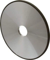 Made in USA - 7" Diam x 1-1/4" Hole x 1/4" Thick, N Hardness, 100 Grit Surface Grinding Wheel - Diamond, Type 1A1, Fine Grade - USA Tool & Supply