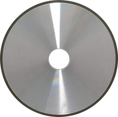 Made in USA - 7" Diam x 1-1/4" Hole x 1/4" Thick, N Hardness, 220 Grit Surface Grinding Wheel - Diamond, Type 1A1, Very Fine Grade - USA Tool & Supply