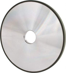 Made in USA - 7" Diam x 1-1/4" Hole x 3/8" Thick, N Hardness, 220 Grit Surface Grinding Wheel - Diamond, Type 1A1, Very Fine Grade - USA Tool & Supply