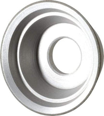 Made in USA - 3-3/4" Diam, 1-1/4" Hole Size, 1-1/2" Overall Thickness, 150 Grit, Type 11 Tool & Cutter Grinding Wheel - Very Fine Grade, Diamond - USA Tool & Supply