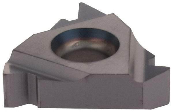 Kennametal - 16NR Internal Right Hand 8 UN Laydown Threading Insert - Grade KC5025, TiAlN Coated Carbide, 9.53mm Inscribed Circle - USA Tool & Supply