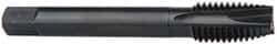 OSG - 5/8-11 UNC, 3 Flute, Oxide Finish, Vanadium High Speed Steel Spiral Point Tap - Plug Chamfer, Right Hand Thread, 110mm OAL, 1-13/16" Thread Length, 0.48" Shank Diam, 2B Class of Fit, Series 250 - Exact Industrial Supply