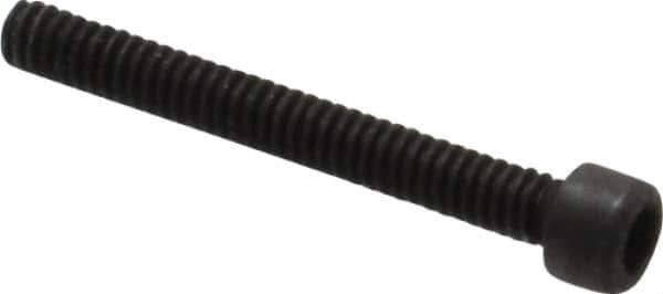 Value Collection - #0-80 UNF Hex Socket Drive, Socket Cap Screw - Alloy Steel, Black Oxide Finish, Fully Threaded, 1/2" Length Under Head - USA Tool & Supply