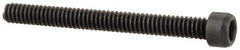 Value Collection - #0-80 UNF Hex Socket Drive, Socket Cap Screw - Alloy Steel, Black Oxide Finish, Fully Threaded, 5/8" Length Under Head - USA Tool & Supply