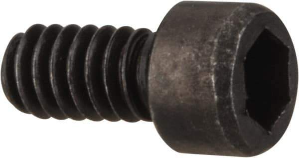 Value Collection - #2-56 UNC Hex Socket Drive, Socket Cap Screw - Alloy Steel, Black Oxide Finish, Fully Threaded, 5/32" Length Under Head - USA Tool & Supply