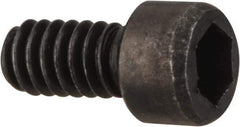 Value Collection - #2-56 UNC Hex Socket Drive, Socket Cap Screw - Alloy Steel, Black Oxide Finish, Fully Threaded, 5/32" Length Under Head - USA Tool & Supply