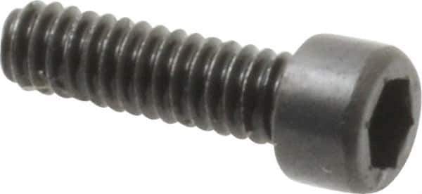Value Collection - #2-56 UNC Hex Socket Drive, Socket Cap Screw - Alloy Steel, Black Oxide Finish, Fully Threaded, 5/16" Length Under Head - USA Tool & Supply