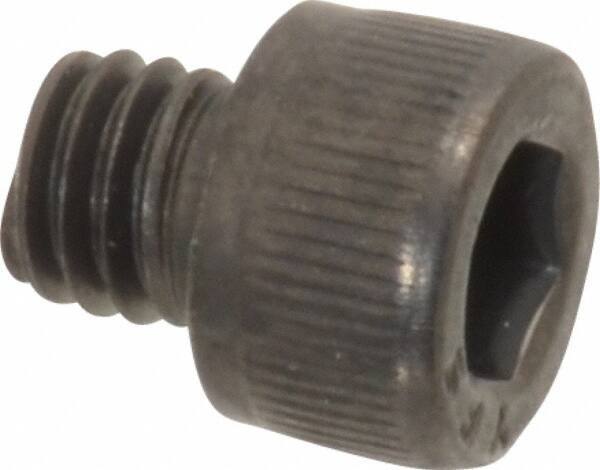 Value Collection - #10-32 UNF Hex Socket Drive, Socket Cap Screw - Alloy Steel, Black Oxide Finish, Fully Threaded, 3/16" Length Under Head - USA Tool & Supply