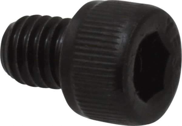 Value Collection - #10-32 UNF Hex Socket Drive, Socket Cap Screw - Alloy Steel, Black Oxide Finish, Fully Threaded, 1/4" Length Under Head - USA Tool & Supply