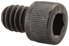 Value Collection - 1/4-20 UNC Hex Socket Drive, Socket Cap Screw - Alloy Steel, Black Oxide Finish, Fully Threaded, 5/16" Length Under Head - USA Tool & Supply
