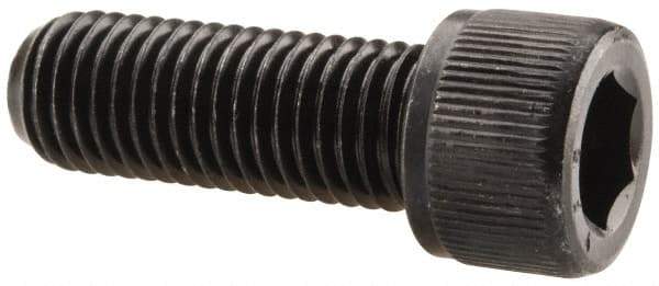 Value Collection - 5/16-24 UNF Hex Socket Drive, Socket Cap Screw - Alloy Steel, Black Oxide Finish, Fully Threaded, 7/8" Length Under Head - USA Tool & Supply