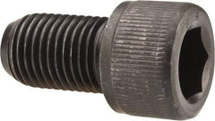Value Collection - 3/8-24 UNF Hex Socket Drive, Socket Cap Screw - Alloy Steel, Black Oxide Finish, Fully Threaded, 5/8" Length Under Head - USA Tool & Supply