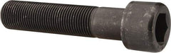Value Collection - 3/4-16 UNF Hex Socket Drive, Socket Cap Screw - Alloy Steel, Black Oxide Finish, Partially Threaded, 3-1/2" Length Under Head - USA Tool & Supply