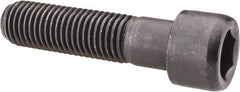 Value Collection - 7/8-9 UNC Hex Socket Drive, Socket Cap Screw - Alloy Steel, Black Oxide Finish, Partially Threaded, 3-1/2" Length Under Head - USA Tool & Supply
