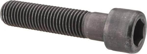 Value Collection - 7/8-9 UNC Hex Socket Drive, Socket Cap Screw - Alloy Steel, Black Oxide Finish, Partially Threaded, 4" Length Under Head - USA Tool & Supply