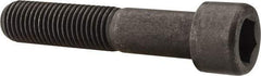 Value Collection - 7/8-9 UNC Hex Socket Drive, Socket Cap Screw - Alloy Steel, Black Oxide Finish, Partially Threaded, 4-1/2" Length Under Head - USA Tool & Supply