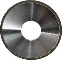 Made in USA - 4" Diam x 1-1/4" Hole x 1/8" Thick, 150 Grit Surface Grinding Wheel - USA Tool & Supply