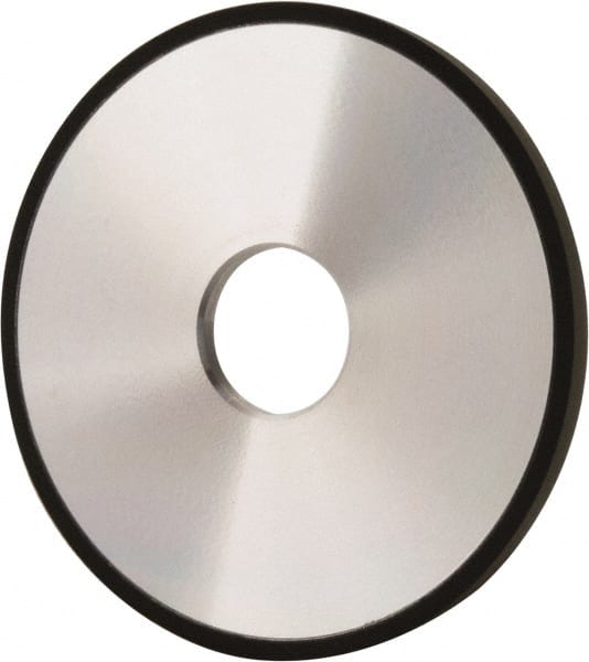 Made in USA - 5" Diam x 1-1/4" Hole x 1/4" Thick, 150 Grit Surface Grinding Wheel - USA Tool & Supply