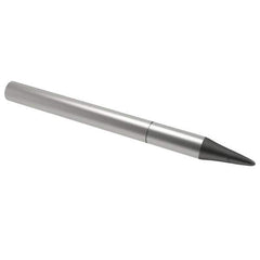 RobbJack - 1/8" Diam, 1/8" LOC, 2 Flute Solid Carbide Ball End Mill - AlTiN Finish, Single End, 3" OAL, 1/4" Shank Diam, Spiral Flute - USA Tool & Supply