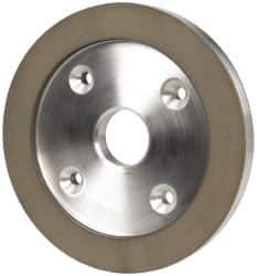 Made in USA - 6" Diam, 1-1/4" Hole Size, 3/4" Overall Thickness, 150 Grit, Type 6 Tool & Cutter Grinding Wheel - Very Fine Grade, Diamond - USA Tool & Supply