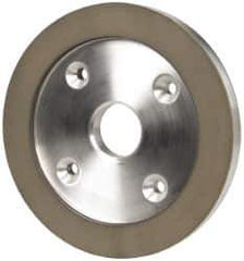 Made in USA - 6" Diam, 1-1/4" Hole Size, 3/4" Overall Thickness, 150 Grit, Type 6 Tool & Cutter Grinding Wheel - Very Fine Grade, Diamond - USA Tool & Supply