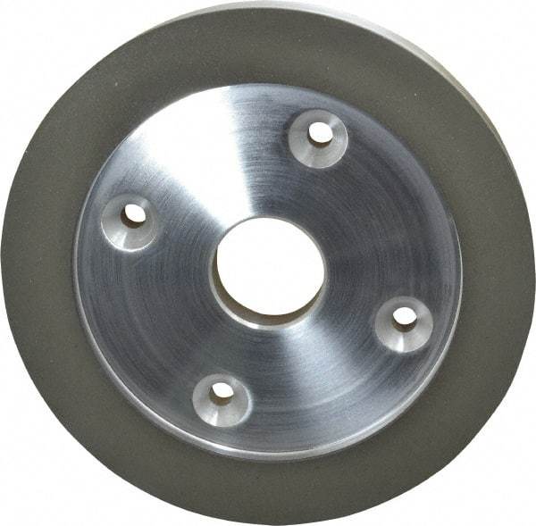 Made in USA - 6" Diam, 1-1/4" Hole Size, 3/4" Overall Thickness, 100 Grit, Type 6 Tool & Cutter Grinding Wheel - Fine Grade, Diamond - USA Tool & Supply