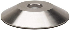 Made in USA - 6" Diam, 1-1/4" Hole Size, 1" Overall Thickness, 150 Grit, Type 12 Tool & Cutter Grinding Wheel - Very Fine Grade, Diamond - USA Tool & Supply