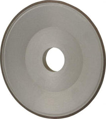 Made in USA - 6" Diam, 1-1/4" Hole Size, 3/4" Overall Thickness, 100 Grit, Type 15 Tool & Cutter Grinding Wheel - Fine Grade, Diamond - USA Tool & Supply