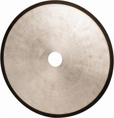 Made in USA - 10" 100 Grit Diamond Cutoff Wheel - 1-1/4" Arbor, Use with Circular Saws - USA Tool & Supply