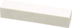 Grier Abrasives - 220 Grit Aluminum Oxide Rectangular Dressing Stick - 4 x 3/4 x 3/4, Fine Grade, Vitrified Bond - USA Tool & Supply