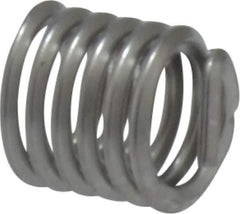 Heli-Coil - #8-32 UNC, 0.246" OAL, Free Running Helical Insert - 6 Free Coils, Tanged, 18-8 Stainless Steel, 1-1/2D Insert Length - USA Tool & Supply