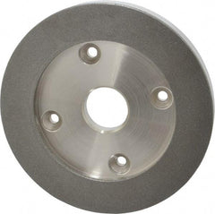 Made in USA - 6" Diam, 1-1/4" Hole Size, 3/4" Overall Thickness, 220 Grit, Tool & Cutter Grinding Wheel - Fine Grade, Diamond - USA Tool & Supply