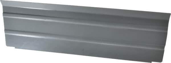 Vidmar - Tool Box Steel Drawer Divider - 8-1/4" Wide x 8-5/8" Deep x 2-7/8" High, Gray, For Vidmar Cabinets - USA Tool & Supply
