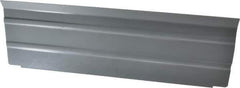 Vidmar - Tool Box Steel Drawer Divider - 8-1/4" Wide x 8-5/8" Deep x 2-7/8" High, Gray, For Vidmar Cabinets - USA Tool & Supply