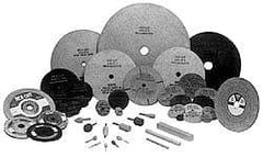 Cratex - 4" Diam 1/4" Hole 54 Grit Fiber Disc - Coarse Grade, Aluminum Oxide - USA Tool & Supply